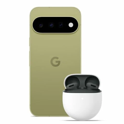 Google Pixel 11 Pistacho, 256 GB + Pixel Buds 2a Verde musgo