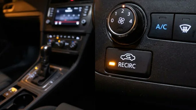 botón del coche