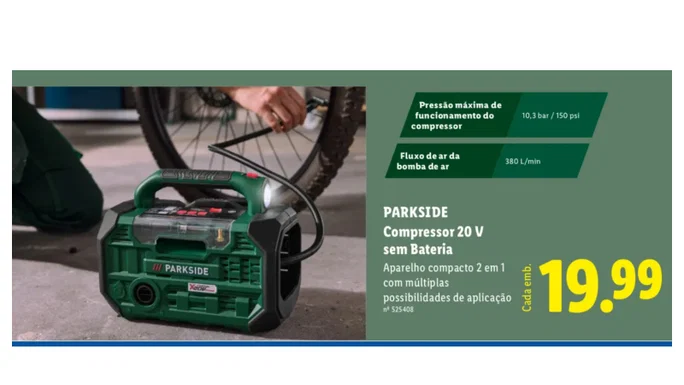 compresor de aire por 19,99 euros