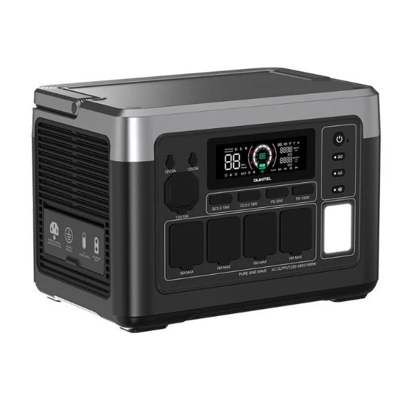 Central eléctrica portátil Oukitel P1000 Plus 1800w