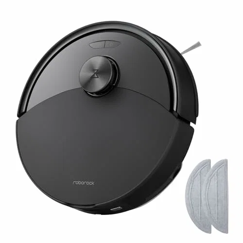 Roborock Q10 S5 Set, robot aspirador y fregona, 10.000 Pa, negro