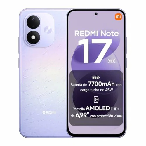 Redmi Note 17 5G 6+128 GB, Púrpura Celestial