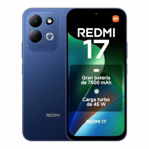 Xiaomi Redmi 17 4GB + 128GB, Azul Profundo