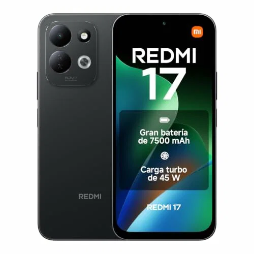 Xiaomi Redmi 17, 4+256 GB, negro