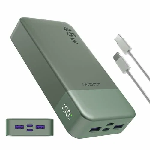 Batería Externa JUOVI 20000 mAh 45 W