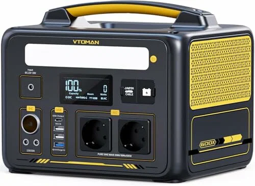 Central eléctrica portátil VTOMAN Jump 600X 299 Wh