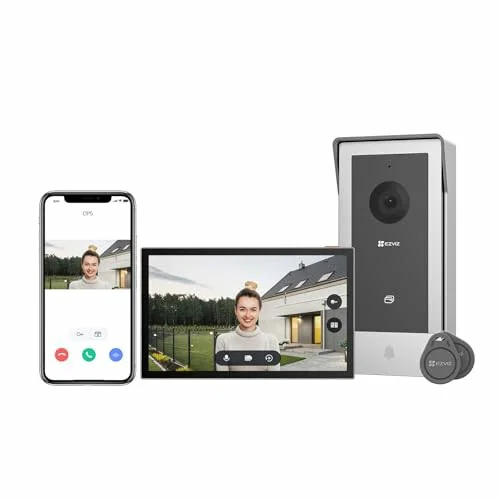 Videoportero EZVIZ CP5 1080p Wi-Fi con monitor táctil de 7 pulgadas