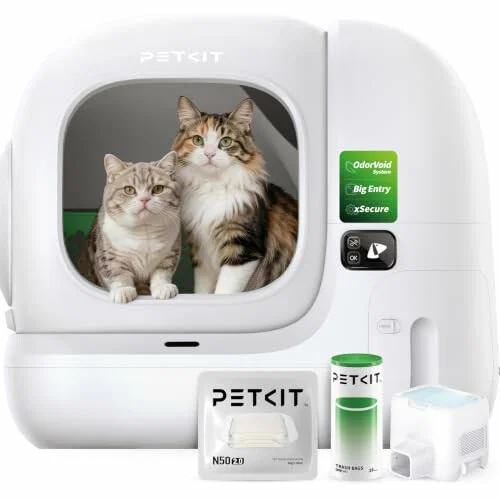 PETKIT PUROBOT MAX 3, arenero automático para gatos, 76 L