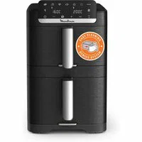 Freidora sin aceite MOULINEX Easy Fry Crispy Stack EZ7568F0 (10 L - Negra)