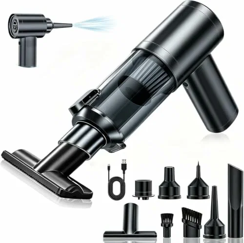 SCOVEE ST-6696 Aspirador de Mano Inalámbrico 26000 Pa, 4 en 1