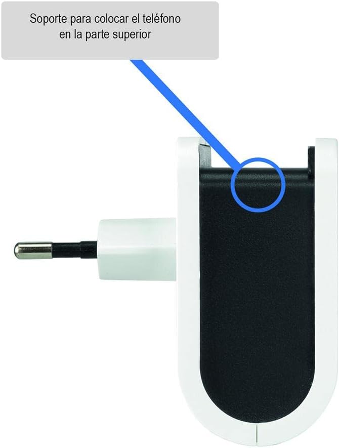 SIMON 4 Port USB Charger with Smartphone Holder - Imagen 3