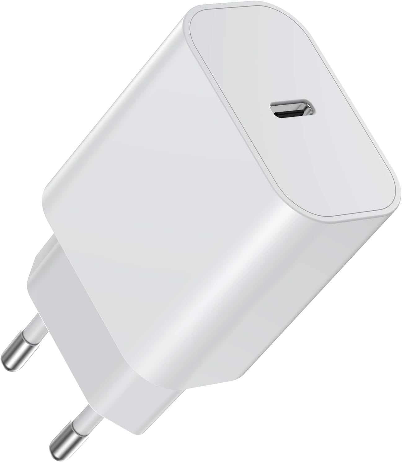 BHHB 20W USB C Charger, Power Adapter Plug Developed for A-pple, Type C Charger Fast Charging with i-Phone 17/16/15/14/13 Plus Pro MAX, Air-Pods i-Pad, Sam-Sung Galaxy S25/24/23 (1 Pack)