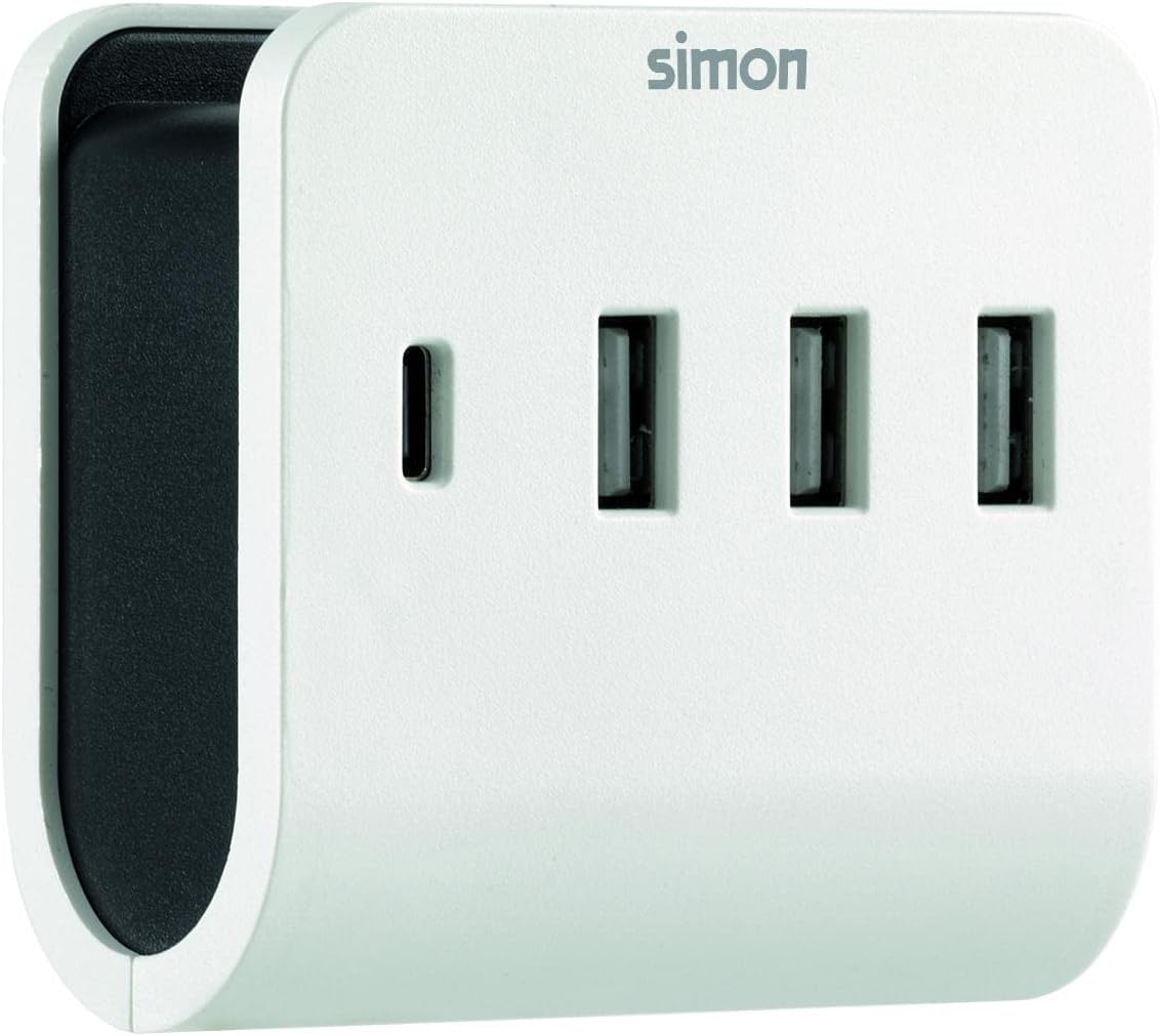 SIMON 4 Port USB Charger with Smartphone Holder