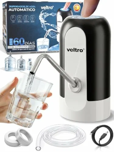 Dispensador de agua portátil VELTRO VLTR-1399 USB-C