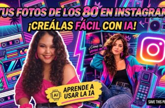 Cómo hacer la foto de los años 80 en Instagram con IA