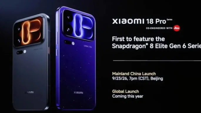 Póster Xiaomi 18 Pro