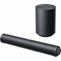 Altavoces compactos para PC Xiaomi con conexión por cable y diseño en negro