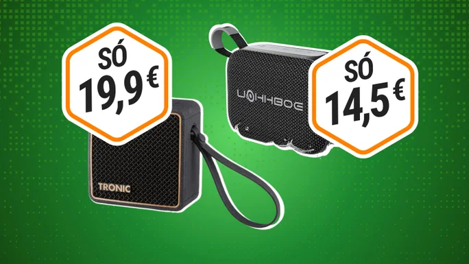 Altavoz Bluetooth compacto con buena autonomía.