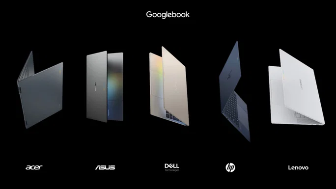 Los Googlebooks son oficiales: los nuevos portátiles reúnen Android, ChromeOS y Gemini