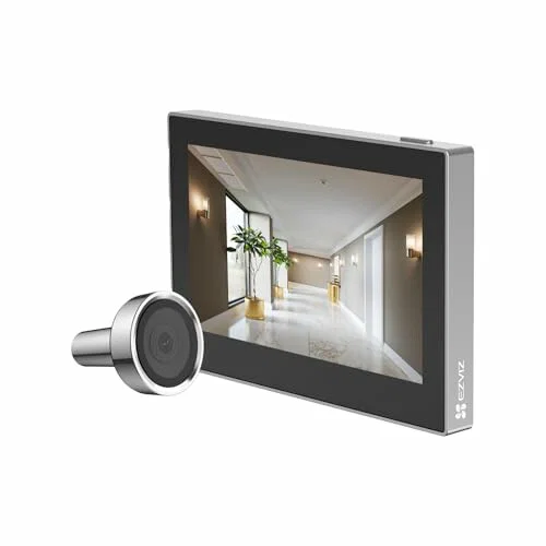 EZVIZ Mirilla Digital CP2 Plata