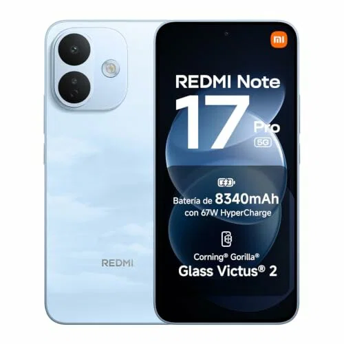 Redmi Note 17 Pro 5G, 8GB + 512GB, Azul cielo