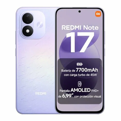 Xiaomi Redmi Note 17 256 GB, Púrpura Celestial