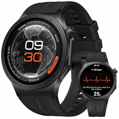 Reloj inteligente OPPO Watch X3, duración de la batería hasta 16 días, negro obsidiana