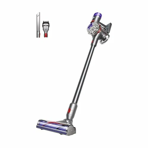 Dyson V8 Origin Aspirador inalámbrico, Plata/Níquel, 40 Min, 115 AW