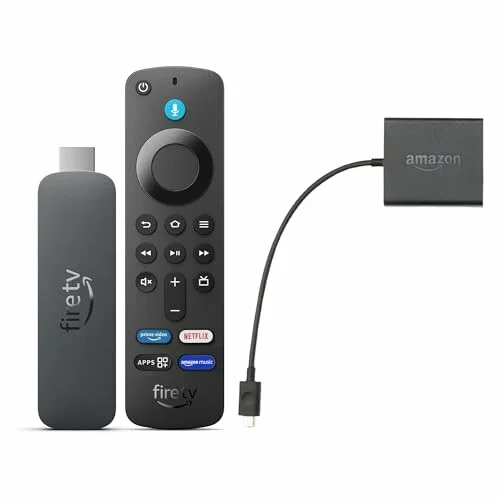 Amazon Fire TV Stick 4K Select con adaptador Ethernet