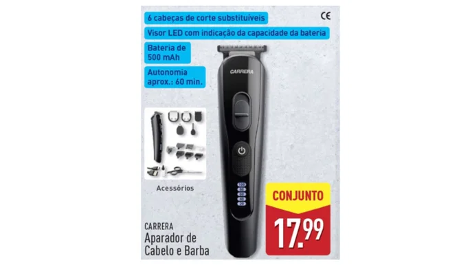 recortadora de barba ALDI