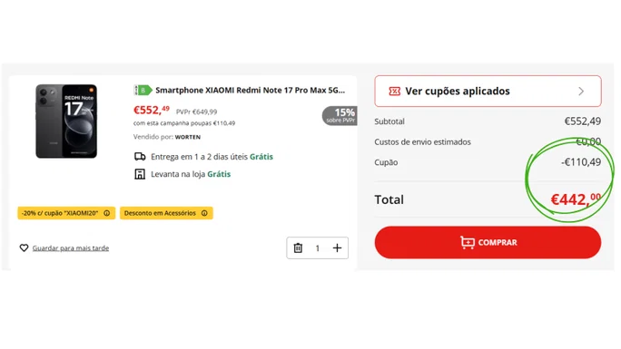 Cupón Worten