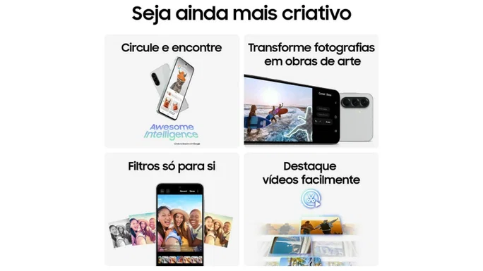Algunas funciones del SAMSUNG Galaxy A56 5G