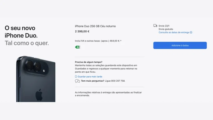 ¿Quieres comprar el iPhone Duo? tenemos malas noticias