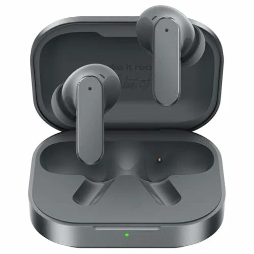 realme Buds Air 8, Auriculares Bluetooth, ANC 55 dB, 58 h, gris