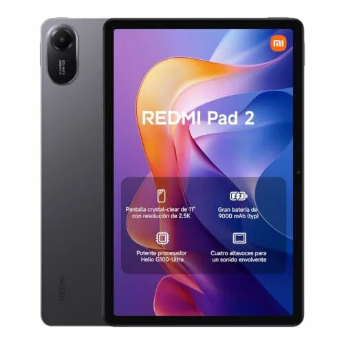 Xiaomi Redmi Pad 2 4 GB + 256 GB, Wi-Fi, gris