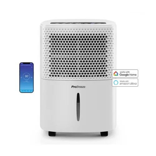 Deshumidificador PRO BREEZE PB-D-06W (1,8 L - 15 m² - 12 L/día)
