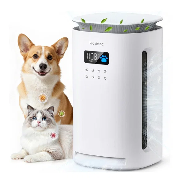 PROVIRTEC Purificador de aire para mascotas AP 12 Casa hasta 185m²