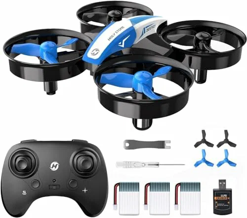 Holy Stone HS210 Mini Drone Azul para Niños y Principiantes