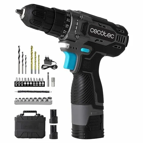 Cecotec Atornillador PowerForce 1620 Easy Hand, 16 V