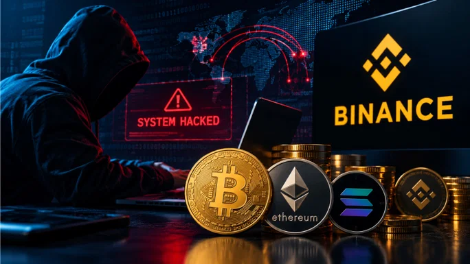 Imagen alusiva al ataque a Binance
