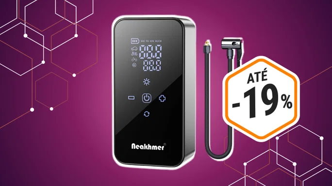 este inflador portátil de Neakhmer tiene un 19% de descuento