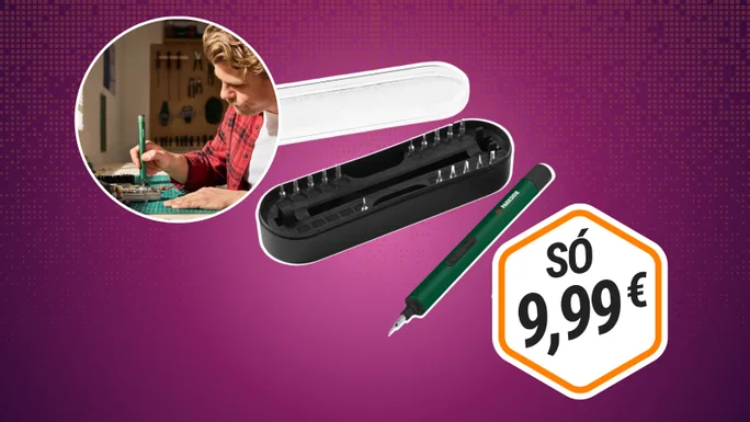 Destornillador eléctrico compacto por sólo 9,99 euros