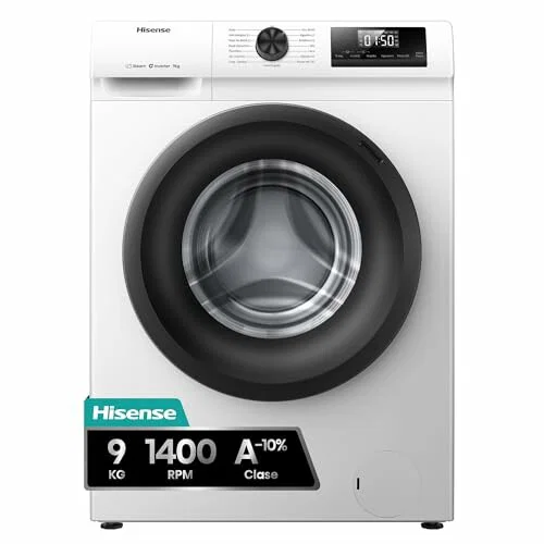 Hisense 9 kg con vapor