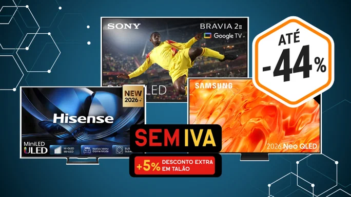 cinco televisores tienen descuentos de hasta el 44%