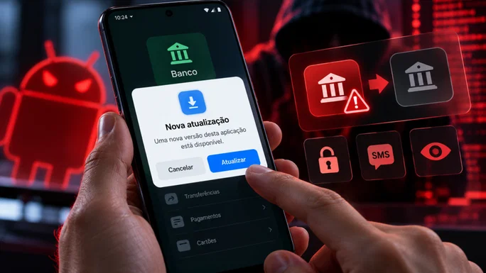 Un nuevo malware para Android consigue sustituir la aplicación bancaria por una copia falsa