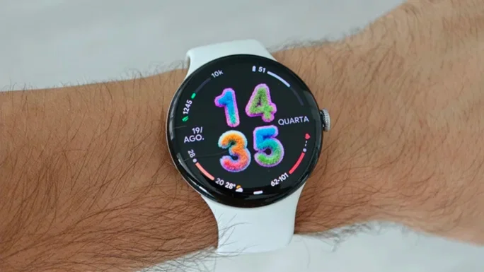 reloj de píxeles