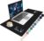 Niviy Desk Mat Black PU Leather Desk Mat 80 x 40 cm