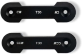 Adecuado para Piezas de reparación de Drones agrícolas T30 3820s Hélice Plegable híbrida CW CCW(Clamp 2pcs)