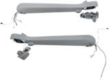 Apto para Brazos de Drones Air 3 (Excepto MO, Brazos Delanteros/Traseros Izquierdo/Derecho), Cubiertas del Tren de Aterrizaje y Tornillos.(Rear Left Right)