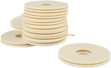 Adecuado para dron agrícola T60 5627, Rotor Blanco Resistente al Calor, hélice de 6 Palas en Sentido horario y antihorario.(T60 gask 16pcs)